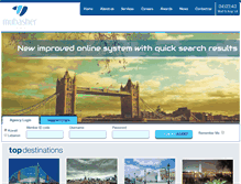 Tablet Screenshot of mubasherintl.com